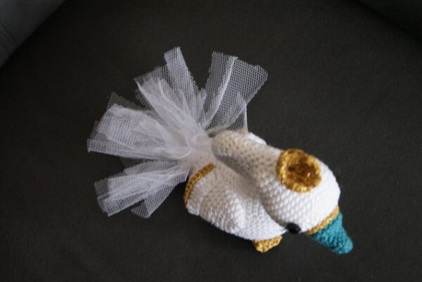 Majestueux Cygne blanc au crochet – Image 5