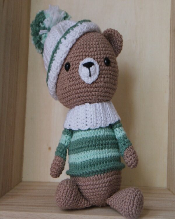 Petit Ours mignon au crochet