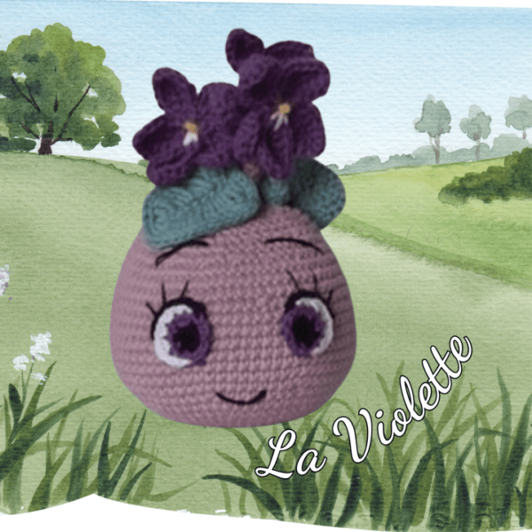 Amigurumi Violette pur coton